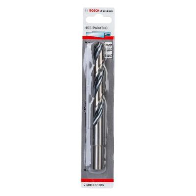 Broca para Metal Hss-pointteq 13,5mm com Ponta Split Point e Revestimento Óxido Negro Preto Bosch