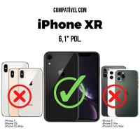 Kit Capa Clear Proof E Pelicula Coverage 5D Pro Preta Para Iphone Xr - Gshield - 2