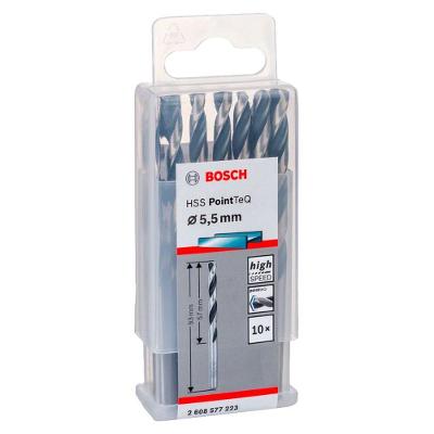Broca para Metal Hss-pointteq 5,5mm com Ponta Centralizadora Split Point Bosch