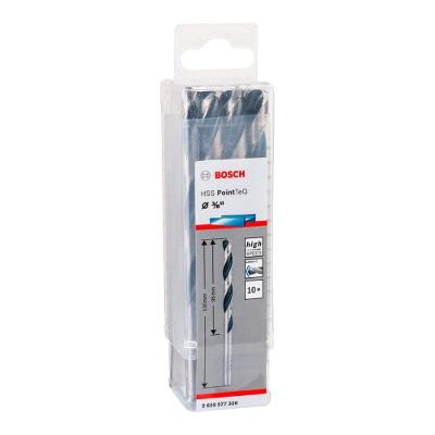 Broca para Metal Hss-pointteq 3-8'' com Split Point e Revestimento Óxido Negro Cinza Bosch