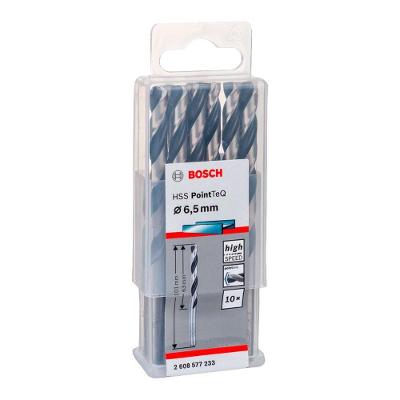 Broca para Metal HSS-PointTeQ 6,5mm com Split Point 10 Peças Bivolt Bosch