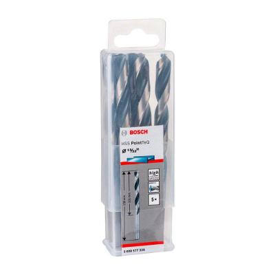 Broca para Metal Hss-pointteq com Ponta Centralizadora 13-32'' 5 Peças Preta Bosch