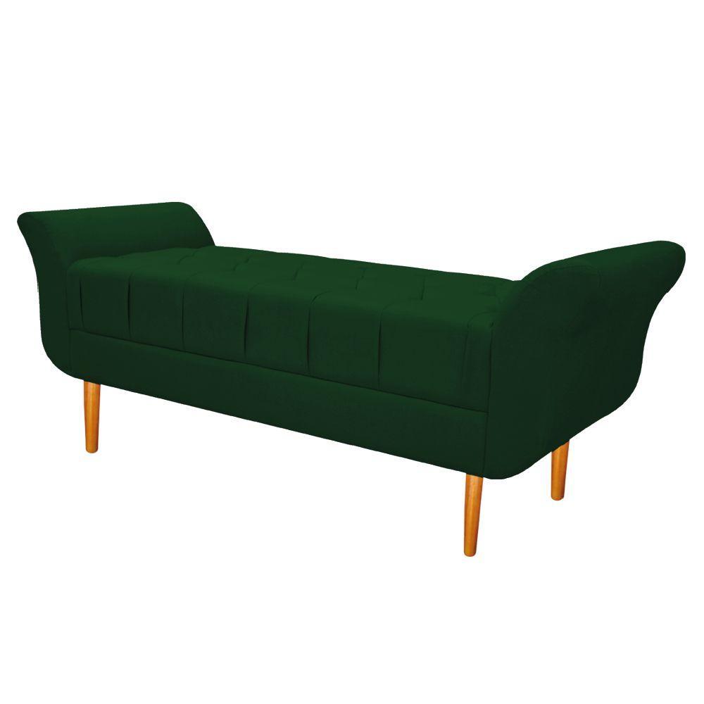 Recamier Ari 100 Cm Solteiro Suede Verde - 2