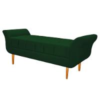 Recamier Ari 100 Cm Solteiro Suede Verde - 2