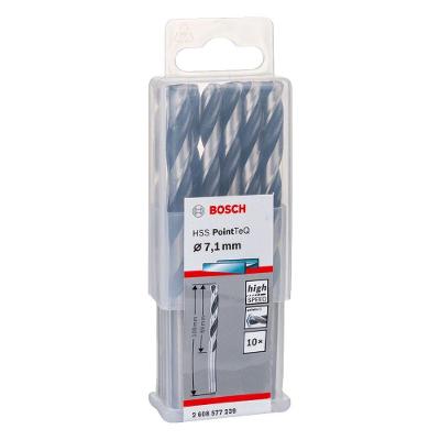 Broca para Metal Hss-pointteq 7,1mm com Ponta Split Point 10 Peças Bosch