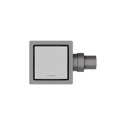 Ralo Neo Square 94535303 10x10 com Tampa Aço Inox Acetinado com Válvula Anti- Tramontina