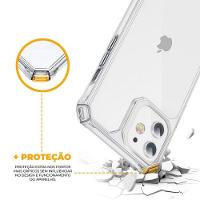 Kit Capa Clear Proof E Pelicula Coverage 5D Pro Preta Para Iphone 12 - Gshield - 19