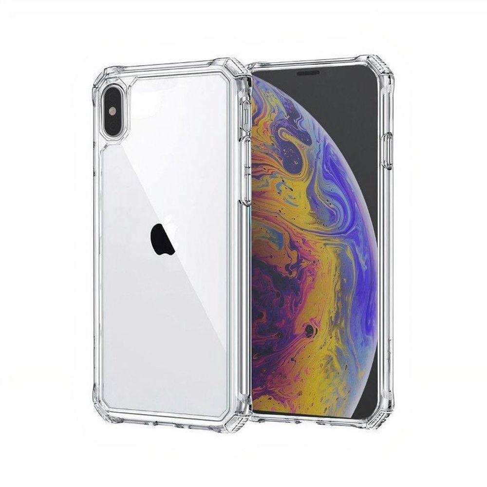 Kit Capa Clear Proof E Pelicula Coverage 5D Pro Preta Para Iphone X / Xs - Gshield - 8