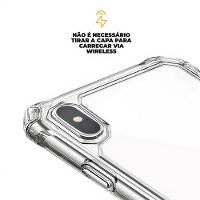 Kit Capa Clear Proof E Pelicula Coverage 5D Pro Preta Para Iphone X / Xs - Gshield - 5