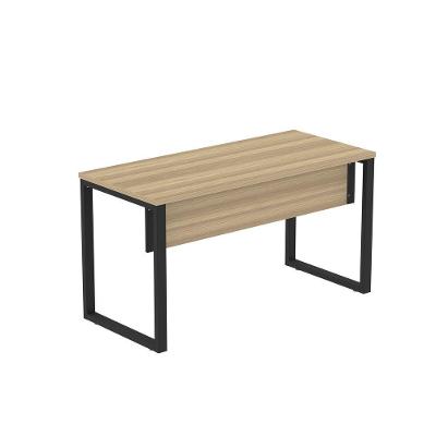 Mesa de Escritório Retangular M1200P25TUB Moderno sem Gavetas MDP 120CM Amadeirado Pandin
