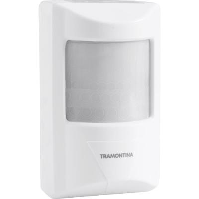 Sensor de Presença 180 graus  Articulado com Fotocélula e Ajuste de Tempo Branco Tramontina