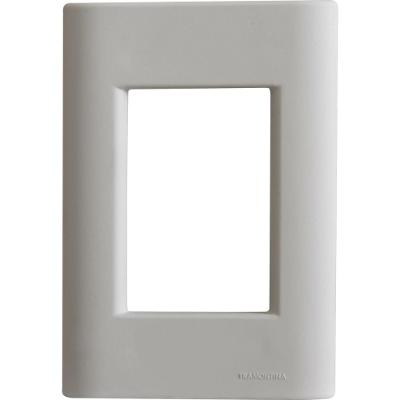 Placa de Interruptor Ou Tomada 3 Postos 4x2 Sistema Modular Soft Touch Fendi Tramontina