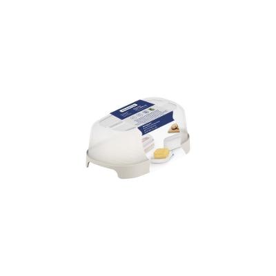 Pote para Manteiga Mix Color em Polipropileno com Proteção Antimicrobiana Cinza Tramontina