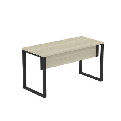 Mesa de Escritório Retangular M1200P25TUB Moderno sem Gavetas MDP 120CM Café Pandin