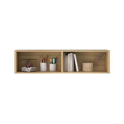 Nicho Aéreo 1200 P25 Samba 1 Prateleira 1 Nicho MDF-MDP Amadeirado Pandin Móveis