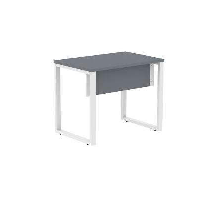 Mesa de Escritório Retangular M900P25TUB Moderno MDP 90CM Grafite Pandin Móveis
