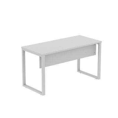 Mesa de Escritório Retangular M1200P25TUB Moderno sem Gavetas MDP 120CM Cinza Pandin
