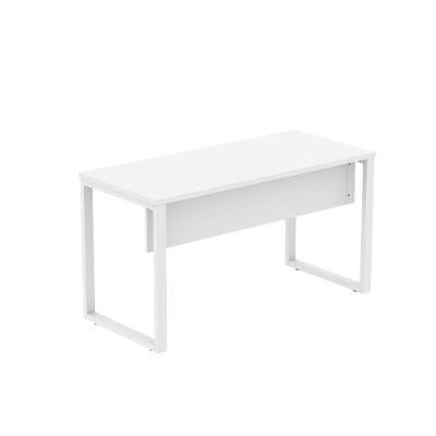 Mesa de Escritório Retangular M1200P25TUB Moderno sem Gavetas MDP 120CM Branco Pandin