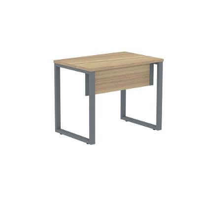 Mesa para Escritório Retangular M900P25TUB Moderno sem Gavetas 90CM Grafite Pandin Móveis