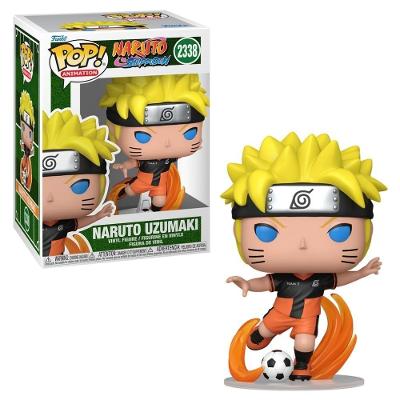 Boneco Colecionável Funko POP Naruto Futebol com Aproximadamente 9cm em Vinil Candide