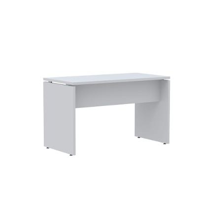 Mesa Auxiliar Retangular M1200P25PP Moderno MDP 120CM Cinza Pandin Móveis