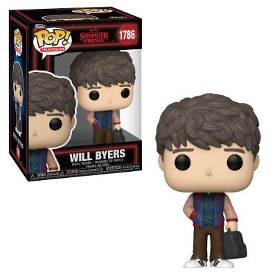 Boneco Colecionável Funko POP Will Byers Stranger Things T5 9cm Vinil Verde e Marrom Candide