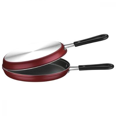 Omeleteira Loreto com Antiaderente Starflon Max Alumínio 2,4L Cozimento Uniforme Cozinha Vermelho