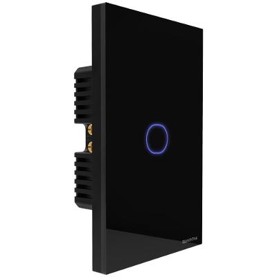 Interruptor Touch Smart Tramontina 1 Canal Controle Remoto Via Celular Bivolt Preto