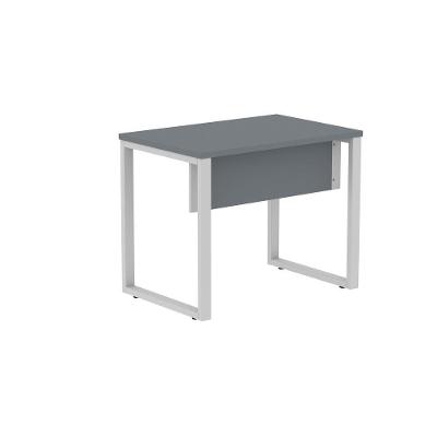 Mesa de Escritório M900P25TUB Moderno Retangular 90CM Cinza Pandin Móveis