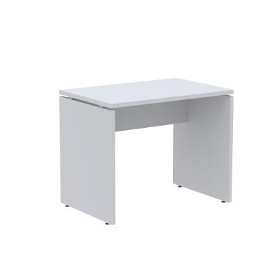 Mesa Auxiliar Retangular M900P25PP Outros sem Gavetas 90CM Cinza Pandin Móveis