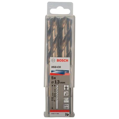 Broca para Metal HSS-Co com Ponta Split Point 13mm Cinza Bosch