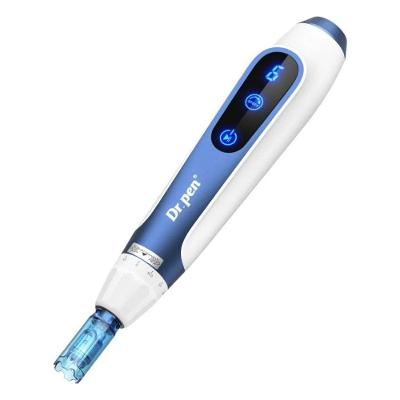 Caneta Dermapen A11 Microagulhamento Facial com Ajuste de Profundidade Branco Dr Design 3CM
