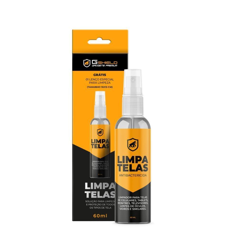 Kit Limpa Telas Bactericida + Flanela - Grip Clean - Gshield - 1