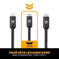 Kit Carregador Veicular Tank E Cabo Turbo Militar Micro Usb V8 - Gshield - 7