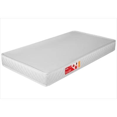 Colchão Infantil para Berço Liso 130X70X10CM D18 com Tratamento Antialérgico Branco Prorelax