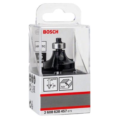 Fresa de Bolear Standard 6mm com Lâminas em Carbeto de Tungstênio Inox Bosch