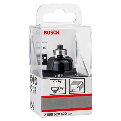 Fresa de Meia-cana G54mm 6,3x25,4x12,7mm com Rolamento Guia 1-4 Bivolt Bosch