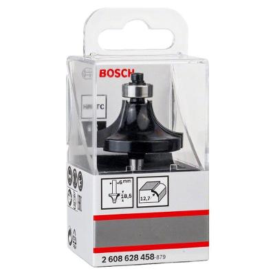 Fresa de Bolear Standard 6mm com Lâminas em Carbeto Tungstênio e Rolamento 12,7x38,1x18,6mm Bosch