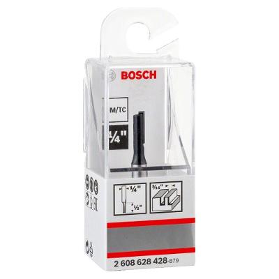 Fresa de Ranhurar 1-4'' D1 4,8mm L12,7mm G51mm Cortes Precisos Design Que Evita Ressaltos Bosch