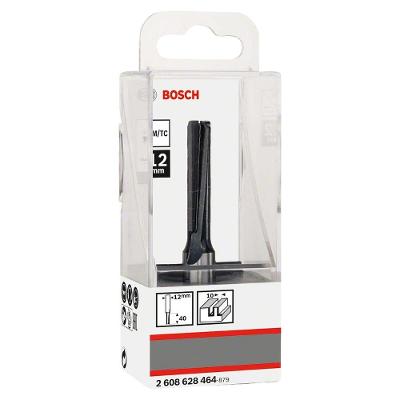 Fresa de Ranhurar Standard 12mm Cortes Precisos em Madeira 1 Unidade Bosch