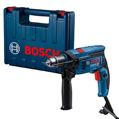 Furadeira de Impacto Bosch para Uso Profissional GSB 13 RE-M com Acessórios 750W Azul 220V