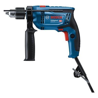 Furadeira de Impacto Bosch Profissional GSB 13 RE com Acessórios 750W Azul 220V