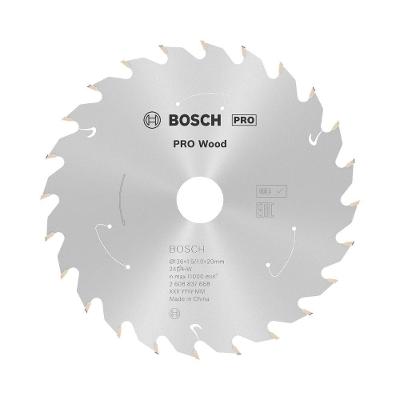 Disco de Serra Circular Pro Wood Cordless Corte Preciso 136mm 24 D Bivolt Bosch