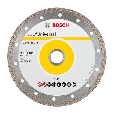 Disco Diamantado Eco Universal para Concreto e Alvenaria com Corte Turbo Cinza Bosch