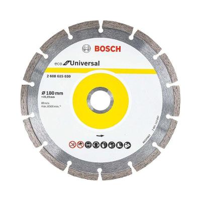 Disco Diamantado Eco Universal 180mm para Cortes em Concreto e Alvenaria 10 Unidades Bosch