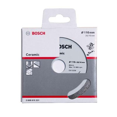Disco Diamantado Ceramic Continuo 110x20-16x8mm Corte Contínuo Cinza Bosch