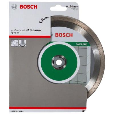 Disco Diamantado Std Ceramic para Cortes Precisos em Cerâmica 180X22,23X1,6X7mm Bosch