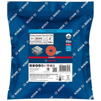 Disco de Desbaste Expert Prisma Ceramic 115mm com Tecnologia de Autoafiamento Cinza Bosch