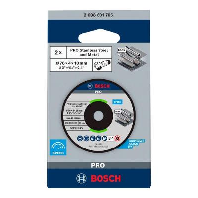 Disco de Desbaste Pro Stainlesssteel&metal Alta Remoção Cinza Bosch