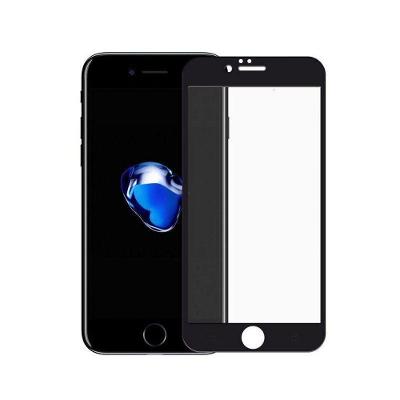 Película Coverage Color Para Iphone 7 Plus - Preta - Gorila Shield (Cobre Toda Tela)